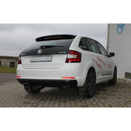 Skoda Rapid Spaceback Silenziatore posteriore – 150x70 Tipo 52 (Cod. F-SK110012-585)