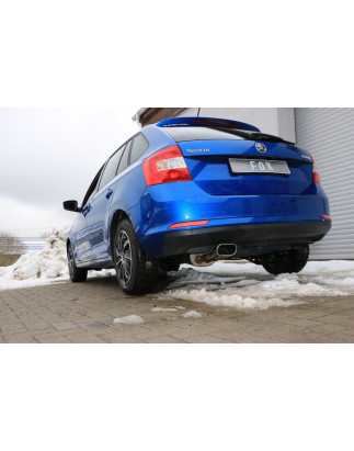 Skoda Rapid Spaceback Silenziatore posteriore – 150x70 Tipo 52 (Cod. F-SK110012-585)