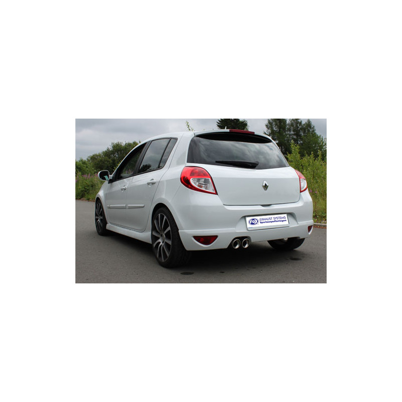 Renault Clio III GT Silenziatore posteriore – 2x90 Tipo 17 (Cod. F-RE072022-152)