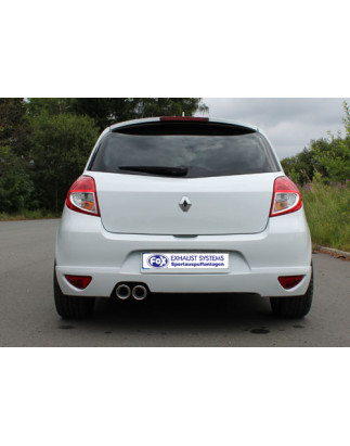 Renault Clio III GT Silenziatore posteriore – 2x90 Tipo 17 (Cod. F-RE072022-152)