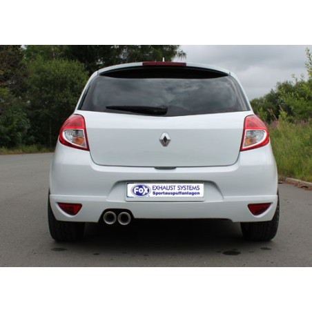 Renault Clio III GT Silenziatore posteriore – 2x90 Tipo 17 (Cod. F-RE072022-152)
