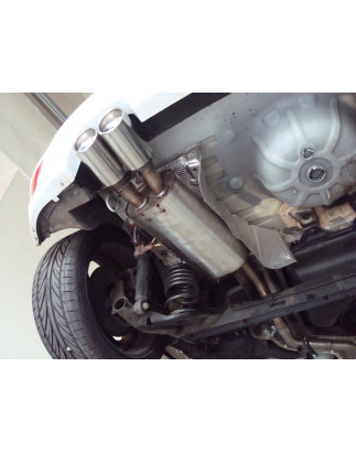 Renault Clio III GT Silenziatore posteriore – 2x90 Tipo 17 (Cod. F-RE072022-152)