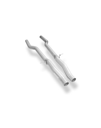Audi RS6 4F Silenziatore anteriore destra e sinistra (Cod. F-AU072040-VER)