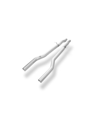 Audi RS6 4F Silenziatore anteriore destra e sinistra (Cod. F-AU072040-VER)