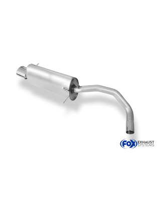 VW Polo 6R Silenziatore posteriore – 115x85 Tipo 32 (Cod. F-VW044051-351)