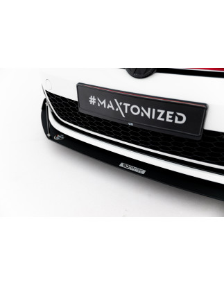 SPLITTER RACING ANTERIORE Volkswagen Golf GTI / GTD Mk7  (Cod. M-VW-GO-7-GTI-CNC-FD1A)