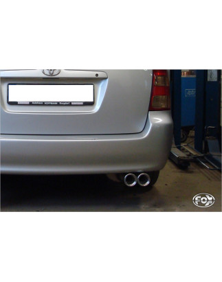 Toyota Corolla E12 Station Wagon Silenziatore posteriore – 2x80 tipo (Cod. F-TO012021-070)