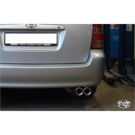 Toyota Corolla E12 Station Wagon Silenziatore posteriore – 2x80 tipo (Cod. F-TO012021-070)