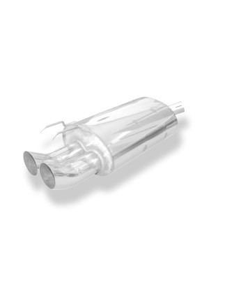 Renault Twingo C06 Silenziatore posteriore – 2x70 Tipo 18 (Cod. F-RE060002-164)