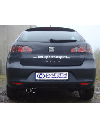 Seat Ibiza Sport 6L Silenziatore posteriore – 2x70 Tipo 13 (Cod. F-SE022031-065)