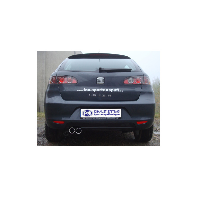 Seat Ibiza Sport 6L Silenziatore posteriore – 2x70 Tipo 13 (Cod. F-SE022031-065)