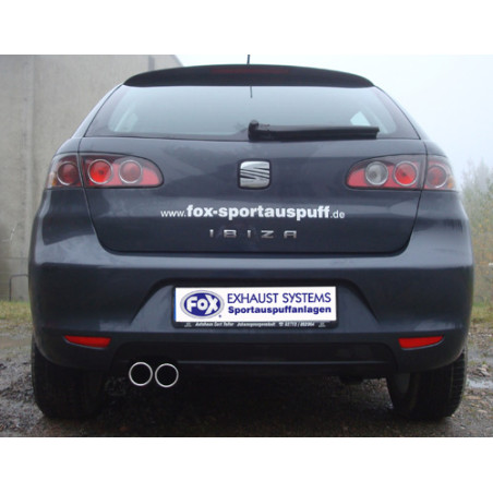Seat Ibiza Sport 6L Silenziatore posteriore – 2x70 Tipo 13 (Cod. F-SE022031-065)