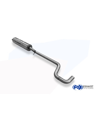 Audi A3 8V e-tron e VW Golf VII/ VIII – GTE Silenziatore anteriore (Cod. F-VW056210-VSD)