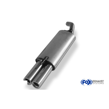 Ford Escort GAL/ AAL/ ABL/ ALL Silenziatore posteriore – 2x76 Tipo 13 (Cod. F-FO021002-068)