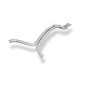 Audi A6/A7 4G – 3,0l TFSI Silenziatore anteriore tubo sostitutivo (Cod. F-AU160000-VER)