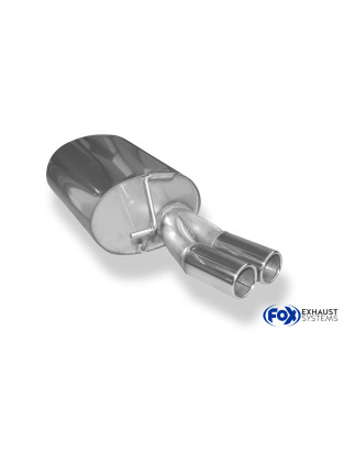 VW Bora 1J/ Bora 1J Variant – 4-Motion Silenziatore posteriore – 2x76 (Cod. F-VW110021-048)