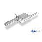 Ford Focus I Tunier DNW Silenziatore posteriore – 1x90 Tipo 13 (Cod. F-FO030041-071)