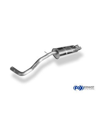 VW Golf IV Silenziatore posteriore – 2x76 Tipo 13 (Cod. F-VW053002-068)