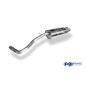 VW Golf IV Silenziatore posteriore – 2x76 Tipo 13 (Cod. F-VW053002-068)