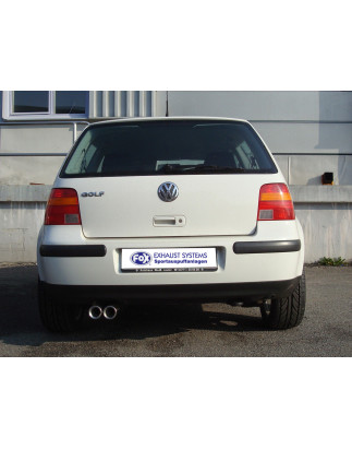 VW Golf IV Silenziatore posteriore – 2x76 Tipo 13 (Cod. F-VW053002-068)