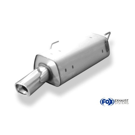 Peugeot 206 S16/ S16 cabrio Silenziatore posteriore – 88x79 Tipo 71 (Cod. F-PE021121-663)