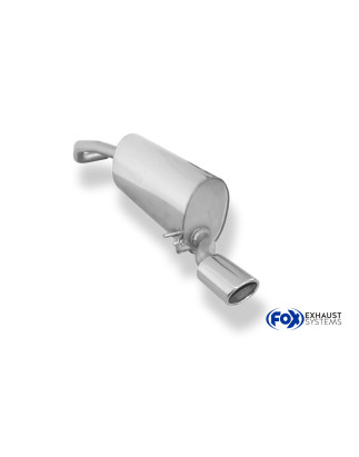 VW Polo 6R Silenziatore posteriore – 88x74 Tipo 32 (Cod. F-VW044001-343)