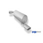 VW Polo 6R Silenziatore posteriore – 88x74 Tipo 32 (Cod. F-VW044001-343)