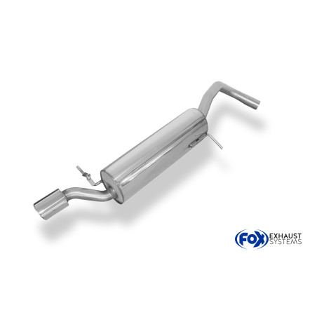 VW Polo 6R Silenziatore posteriore – 88x74 Tipo 32 (Cod. F-VW044001-343)