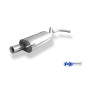 VW Polo 6N Silenziatore posteriore single flow Ø45mm – 1x80 Tipo 13 (Cod. F-VW042001-069)