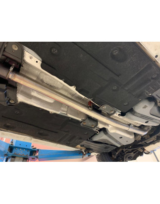 Ford Focus III RS tubo di collegamento Silenziatore posteriore con cataly (Cod. F-FO032140-VBR)