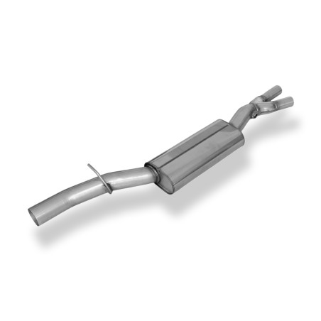 BMW E60 520i/ 523i/ 525i/ 530i ab 2006 Silenziatore anteriore (Cod. F-BM032020-VSD)
