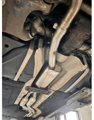 BMW E60 520i/ 523i/ 525i/ 530i ab 2006 Silenziatore anteriore (Cod. F-BM032020-VSD)