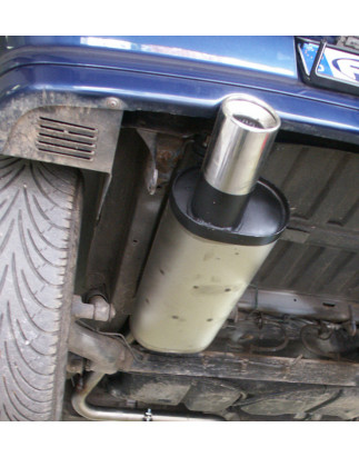 Renault Clio I B/C 57 Silenziatore posteriore – 1x80 Tipo 13 (Cod. F-RE070001-069)