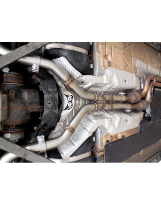 BMW Z4 E89 – sDrive 35i X-Pipe between Silenziatore posteriore an cat (Cod. F-BM081010-VBR)
