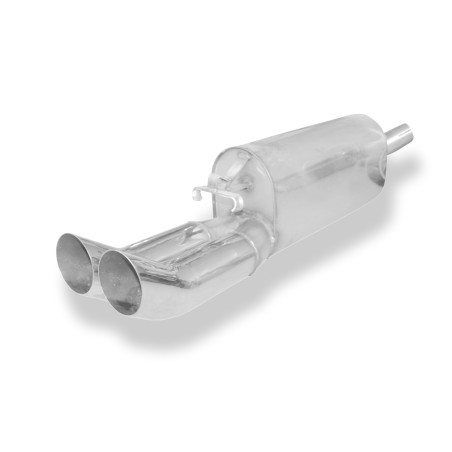 Opel Calibra A/ Calibra A 4x4 Silenziatore posteriore Ø50mm – 2x76 ty (Cod. F-OP080001-166)