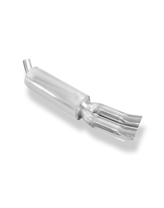 Opel Calibra A/ Calibra A 4x4 Silenziatore posteriore Ø50mm – 2x76 ty (Cod. F-OP080001-166)