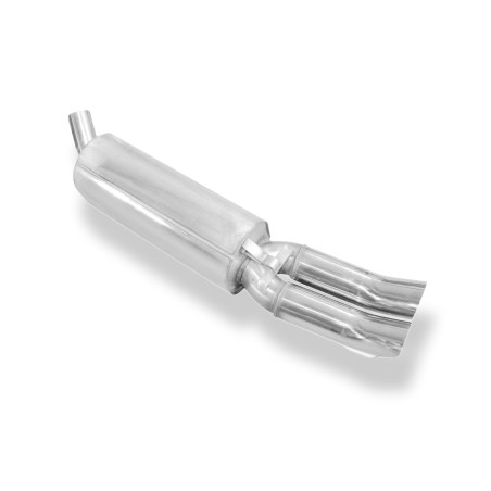 Opel Calibra A/ Calibra A 4x4 Silenziatore posteriore Ø50mm – 2x76 ty (Cod. F-OP080001-166)