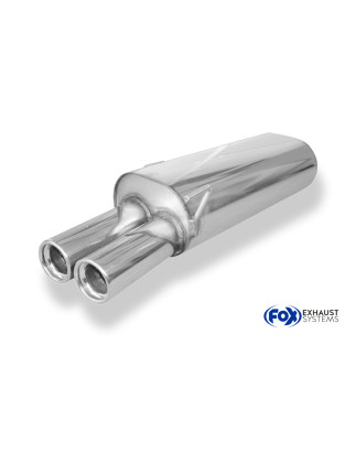 Peugeot 306 Silenziatore posteriore – 2x76 Tipo 13 (Cod. F-PE030002-068)