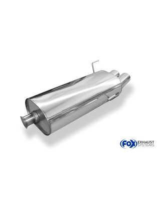 Peugeot 306 Silenziatore posteriore – 2x76 Tipo 13 (Cod. F-PE030002-068)