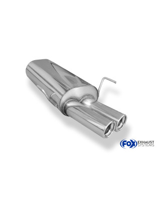 Peugeot 306 Silenziatore posteriore – 2x76 Tipo 13 (Cod. F-PE030002-068)