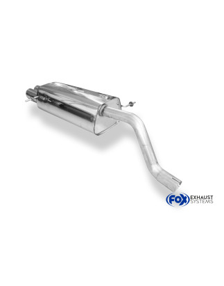 Ford Fiesta VII/ Fiesta VII Sport Silenziatore posteriore – 2x80 tipo (Cod. F-FO013001-290)
