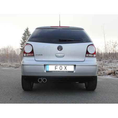 VW Polo 9N Silenziatore posteriore – 2x70 Tipo 13 (Cod. F-VW043001-065)