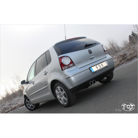 VW Polo 9N Silenziatore posteriore – 2x70 Tipo 13 (Cod. F-VW043001-065)