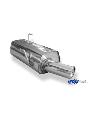 Peugeot 206 S16/ S16 cabrio Silenziatore posteriore – 1x90 Tipo 13 (Cod. F-PE021121-071)