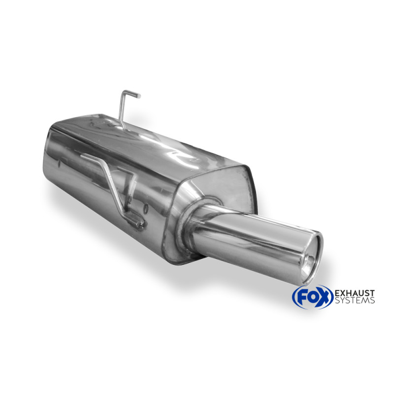 Peugeot 206 S16/ S16 cabrio Silenziatore posteriore – 1x90 Tipo 13 (Cod. F-PE021121-071)