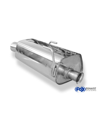 Peugeot 206 S16/ S16 cabrio Silenziatore posteriore – 1x90 Tipo 13 (Cod. F-PE021121-071)