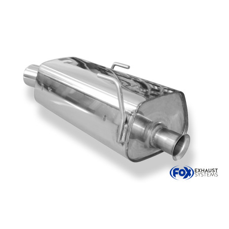 Peugeot 206 S16/ S16 cabrio Silenziatore posteriore – 1x90 Tipo 13 (Cod. F-PE021121-071)