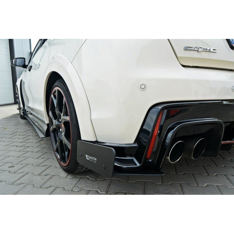 Splitters posteriori laterali racing HONDA CIVIC IX TYPE R (Cod. M-HO-CI-9-TYPE-R-CNC-RSD1A)