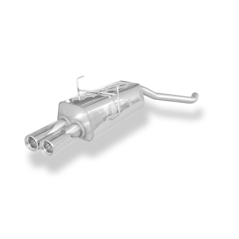 Rover 75 Tipo RJ berlina/ Tourer Silenziatore posteriore – 2x76 tipo (Cod. F-RO090002-068)