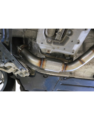 Audi A4 B8 – 2,0 Silenziatore anteriore (Cod. F-AU120010-VSD)